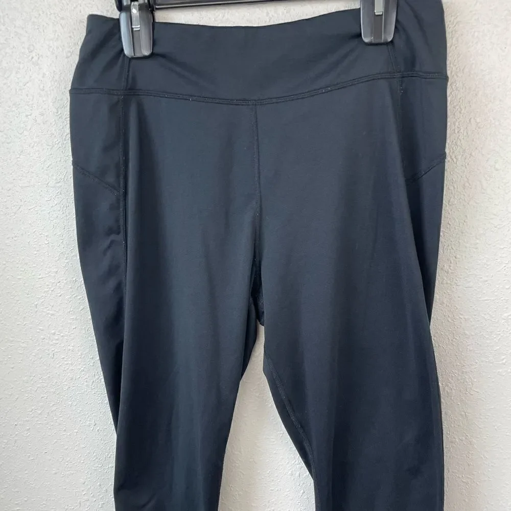 CuddlDuds Black Leggings Size L